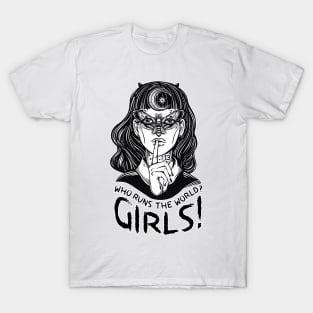 'Who Run The World, Girls' Women's Achievement Shirt T-Shirt